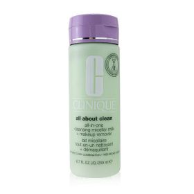 CLINIQUE by Clinique All about Clean All-In-One Cleansing Micellar Milk + Makeup Remover - Very Dry to Dry Combination --200ml/6.7oz