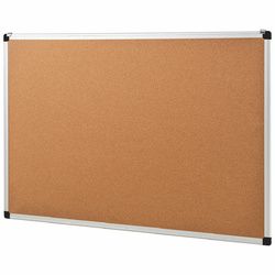 24" x 36" Aluminum Framed Cork Board Bulletin Board with 12 Pins