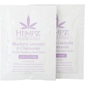 HEMPZ by Hempz AROMABODY BLUEBERRY LAVENDER & CHAMOMILE HERBAL RELAXING BATH SALTS 1 OZ (2 PER BOX)