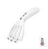 Electric Head Scalp Massager with Heat, for Stress Relax Hair Growth Headaches, Simulation of Human Finger Vibration Massage