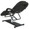 Massage Table Black 70.9"x24.4"x(34.3"-44.1")