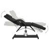 Massage Table Black 70.9"x24.4"x(34.3"-44.1")