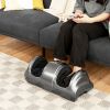 Shiatsu Foot Massager Kneading and Rolling Leg Ankle w/Remote Gray