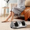 Shiatsu Foot Massager Kneading and Rolling Leg Ankle w/Remote Gray