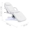 Massage Table White 70.9"x24.4"x(34.1"-46.5")