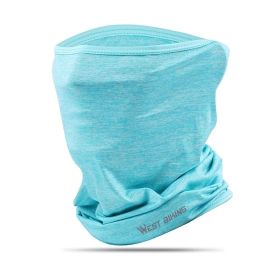 Outdoor riding mask magic headscarf (Color: Blue)