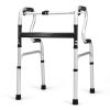 Bi-Level Armrests Adjustable Rehabilitation Equipment Folding Walker