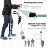 Aluminum Alloy Rehabilitation Auxiliary Walking Foldable Standard Walker