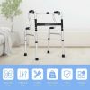 Bi-Level Armrests Adjustable Rehabilitation Equipment Folding Walker